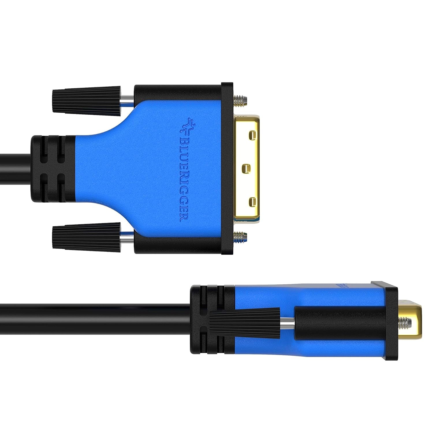 DVI to DVI Monitor Cable (25FT, 24+1 Dual Link, Digital Video Cable, Male to Male) - for Gaming, DVD, Laptops, HDTV and Projector